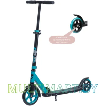 Самокат Novatrack Polis Pro 180.POLIS.BL9 (синий, 2019)